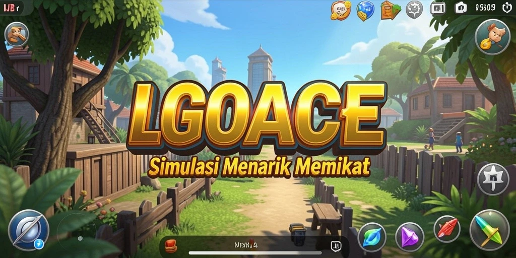 Gameplay menarik dan menantang dalam LGOACE.