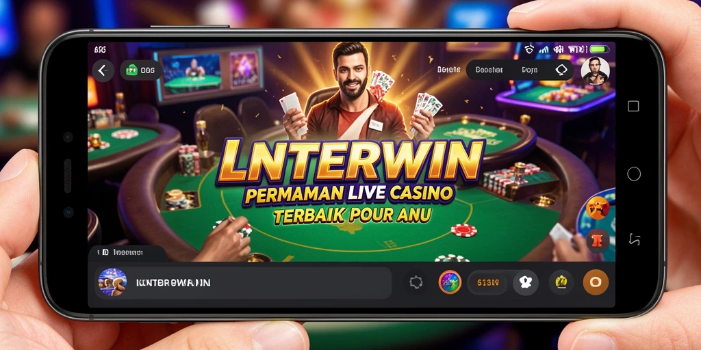 Tampilan menggembirakan permainan Live Casino di LNTERWIN.