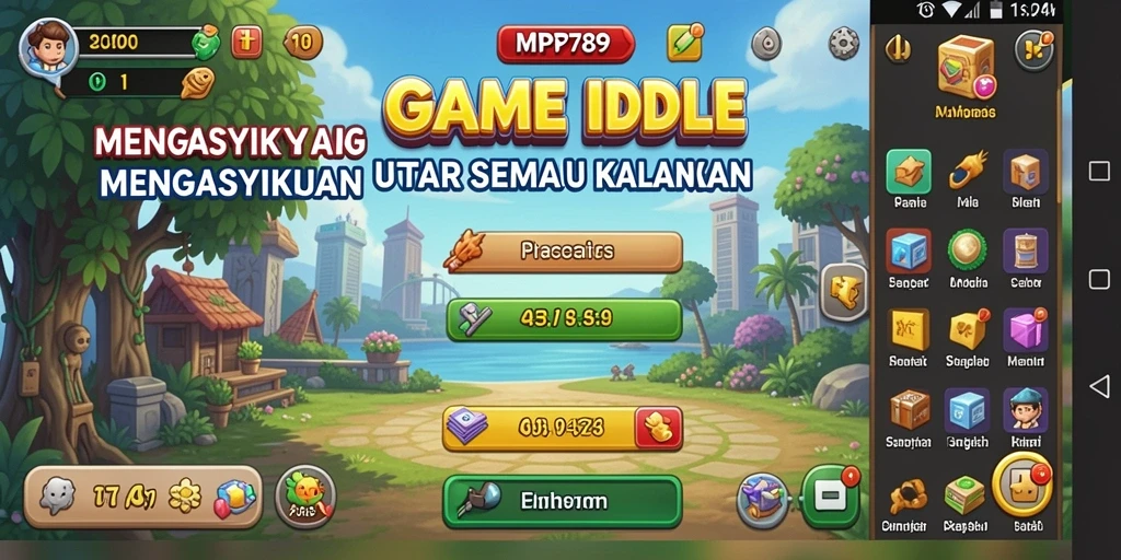 Screenshot gameplay <strong>MVP789</strong> menampilkan aksi pengumpulan sumber daya yang menyenangkan.
