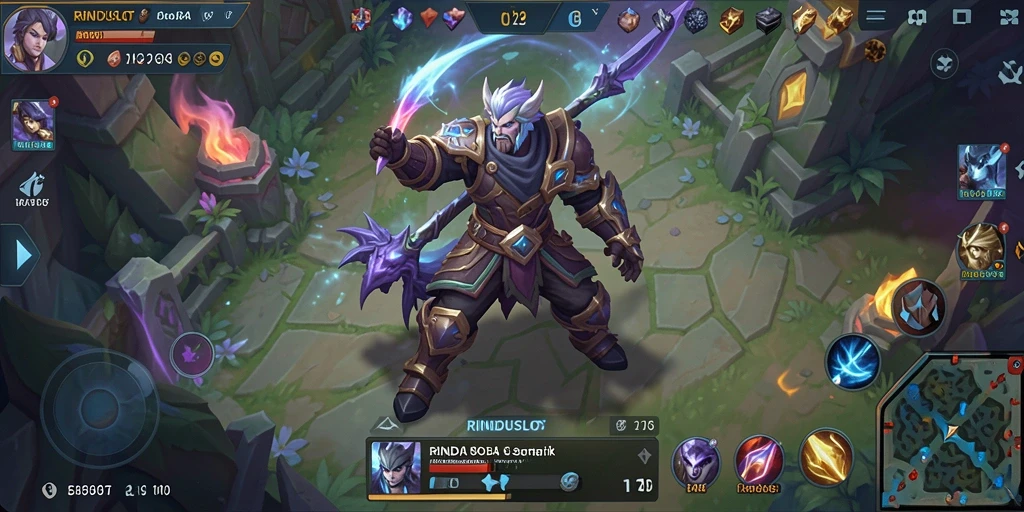 Tampilan gameplay RINDUSLOT yang intens dan menarik.