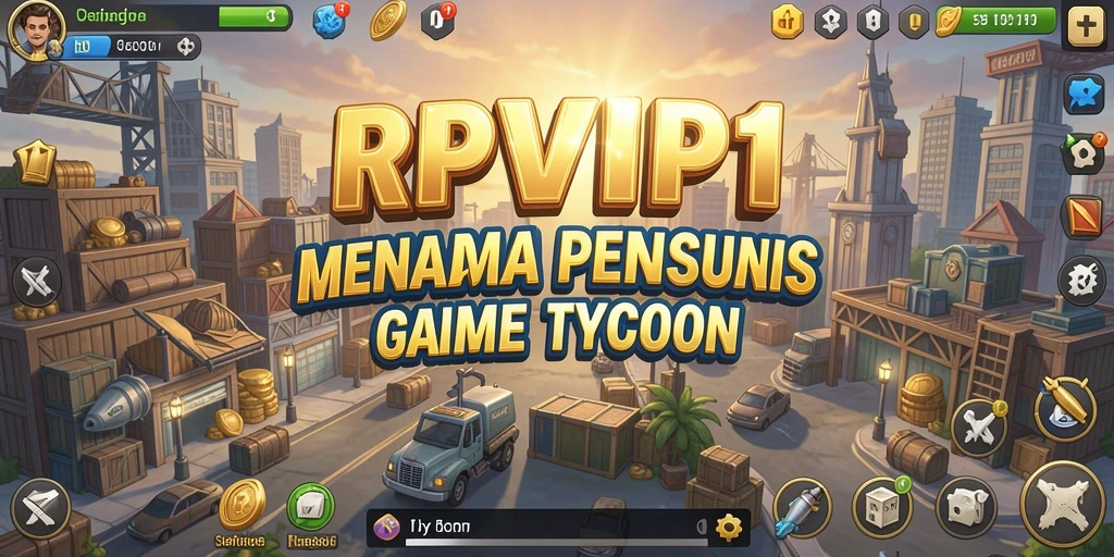 Tampilan gameplay RPVIP1 yang menampilkan strategi Tycoon yang menarik.