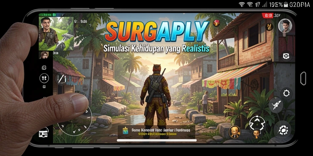 Tampilan gameplay SURGAPLY yang menarik dan interaktif.