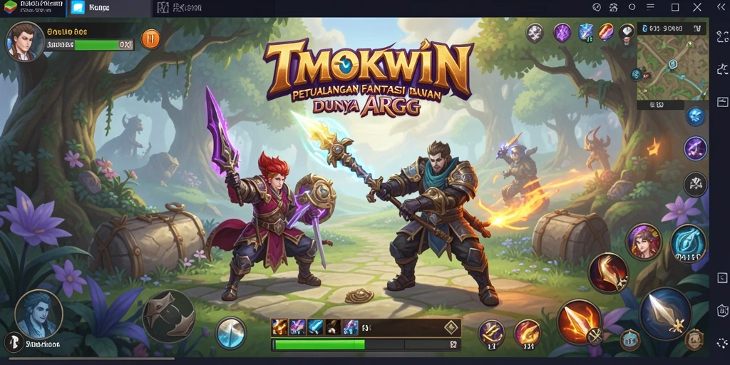 Tampilan gameplay TMOKWIN yang memukau dan mendebarkan.