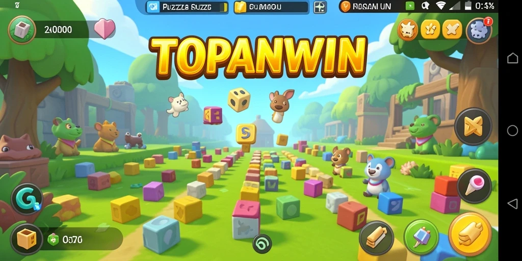 Gameplay menarik dan tantangan Puzzle dari TOPANWIN.